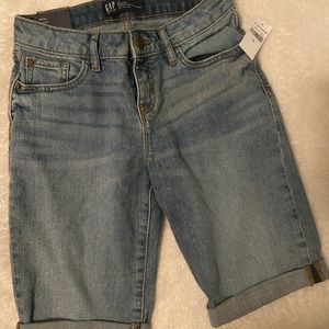 NWT Girls GAP Bermuda Shorts